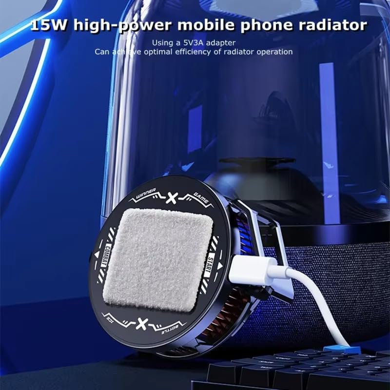 FS03 Mobile Phone Radiator Cooling Fan Phone Gaming Cooler Cooling Pad