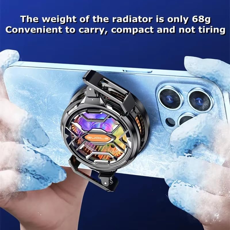 FS03 Mobile Phone Radiator Cooling Fan Phone Gaming Cooler Cooling Pad