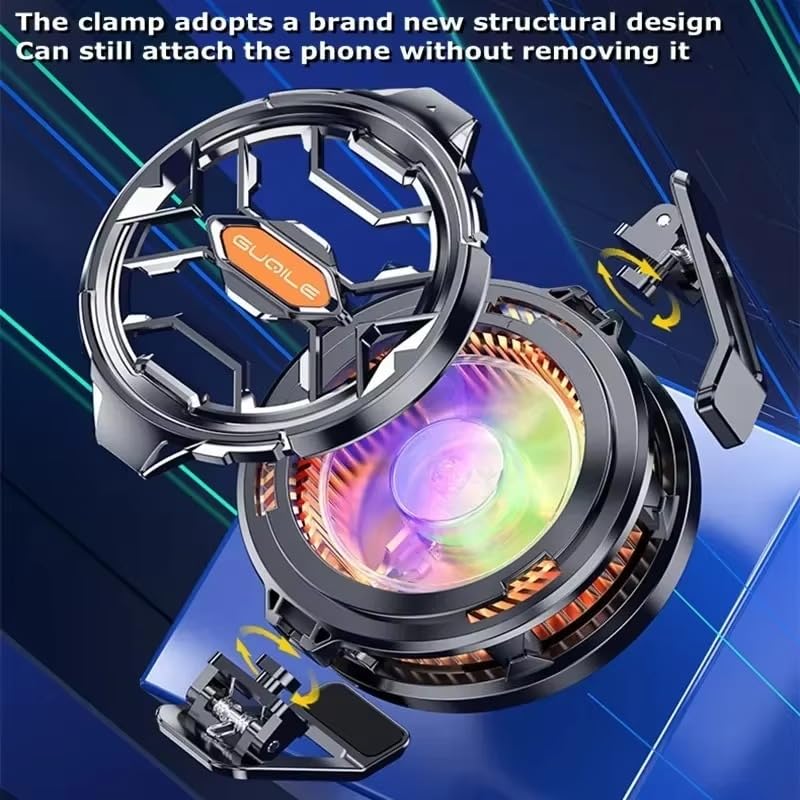 FS03 Mobile Phone Radiator Cooling Fan Phone Gaming Cooler Cooling Pad