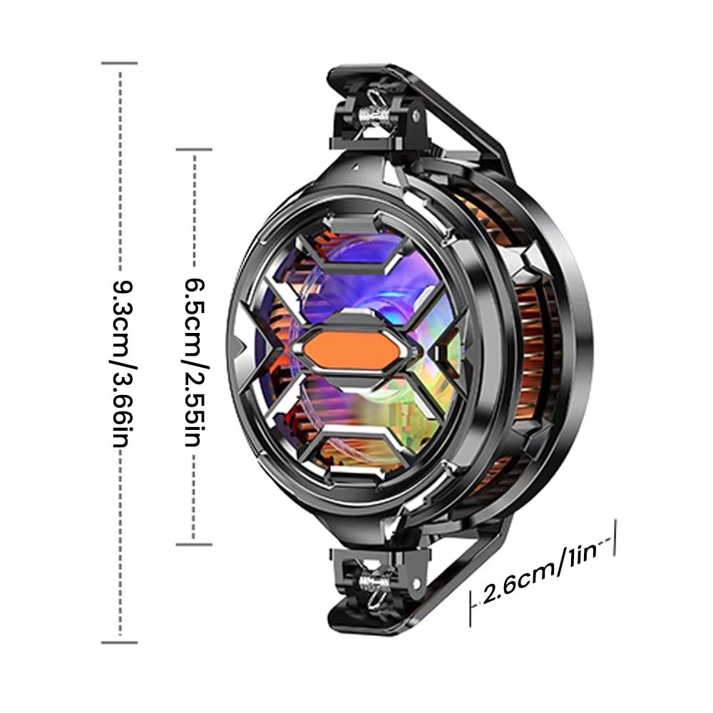 FS03 Mobile Phone Radiator Cooling Fan Phone Gaming Cooler Cooling Pad